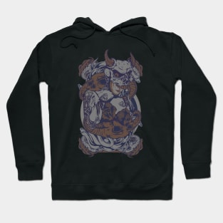 Lady skull Hoodie